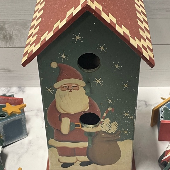 Wooden Garland & Birdhouse Set - Picture 4 of 8